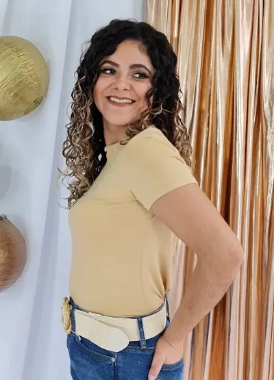 Blusa para dama color beige