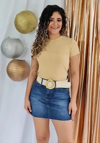 Blusa para dama color beige