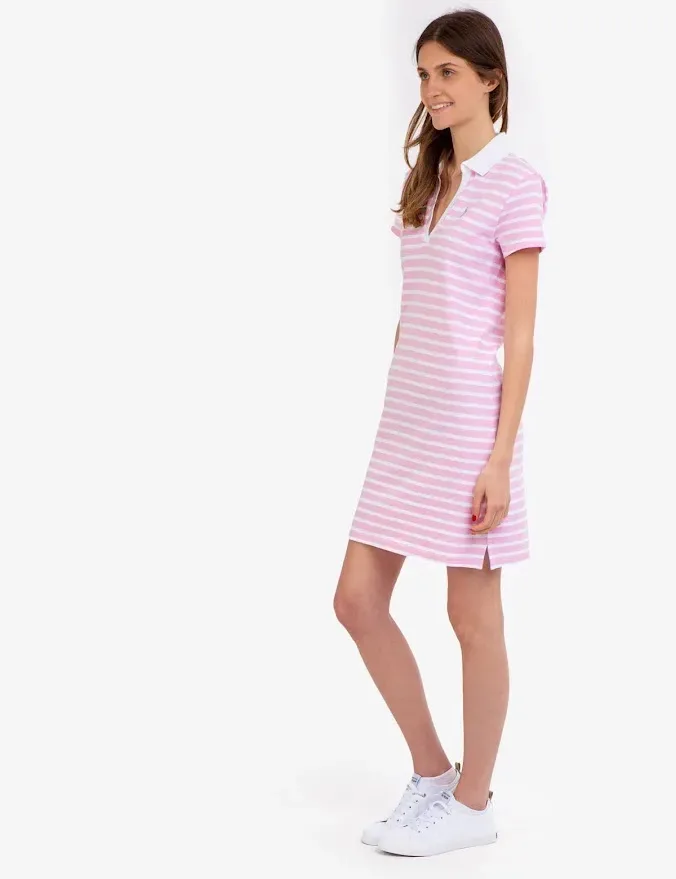 Vestido U.S Polo para dama diseño a rayas