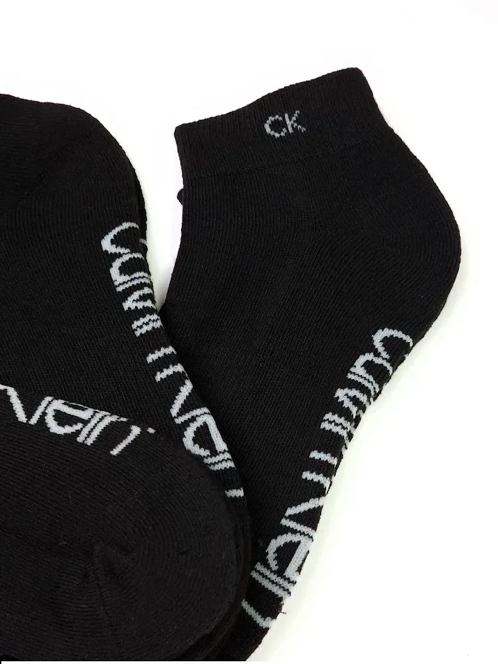 Set 6 pares de medias Calvin Klein para caballero color negro