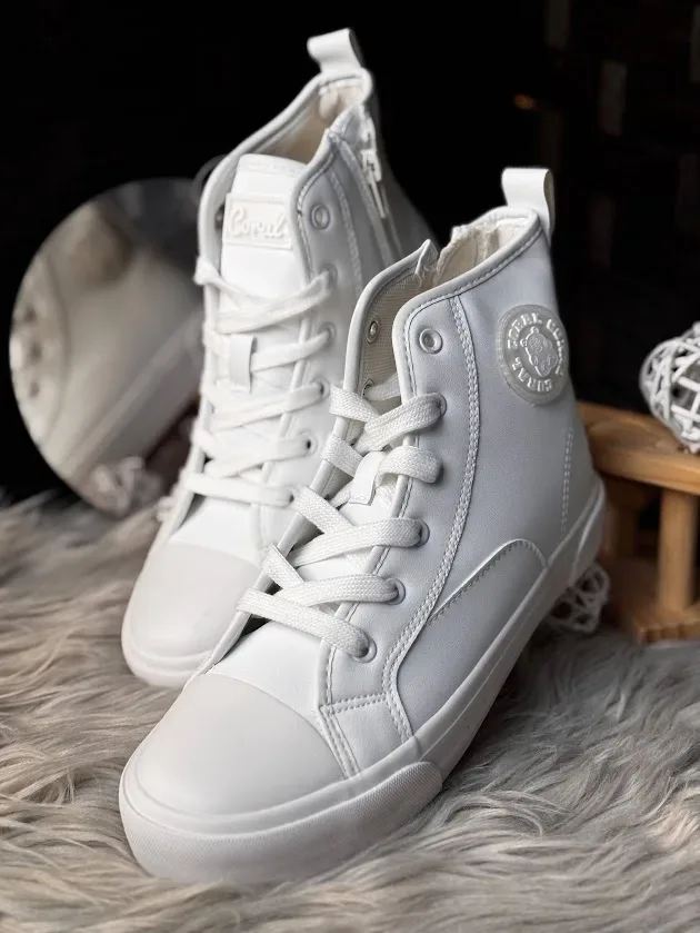 Tenis Coral KITTY ALL WHITE para Niña