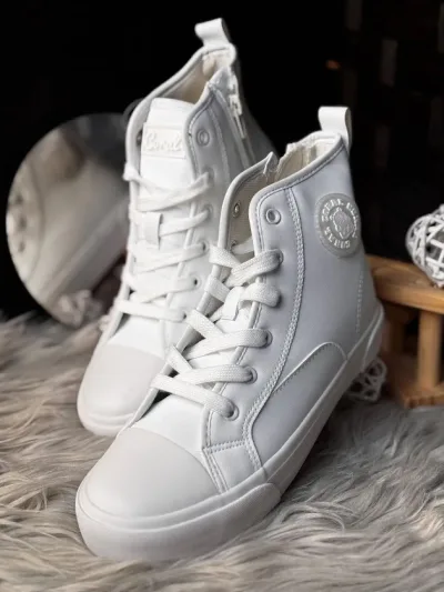 Tenis Coral KITTY ALL WHITE para Niña