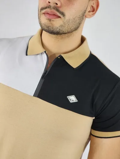 Camiseta de hombre Touch and Go multicolor