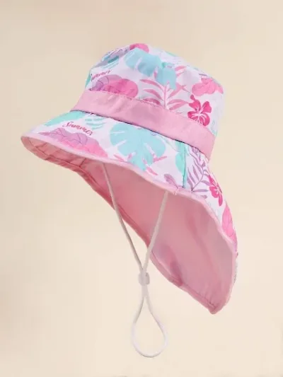 Sombrero para niña color rosado