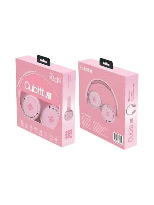 Audífonos Cubbit CTANCJR-5 COLOR ROSA