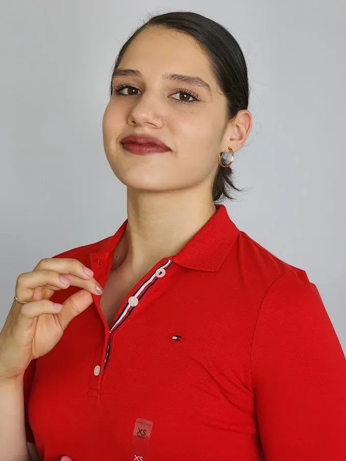 Camiseta Tommy Hilfiger para dama color rojo
