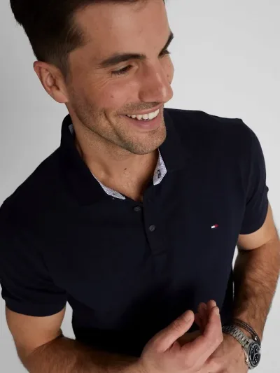 Camiseta Tommy Hilfiger para caballero color azul