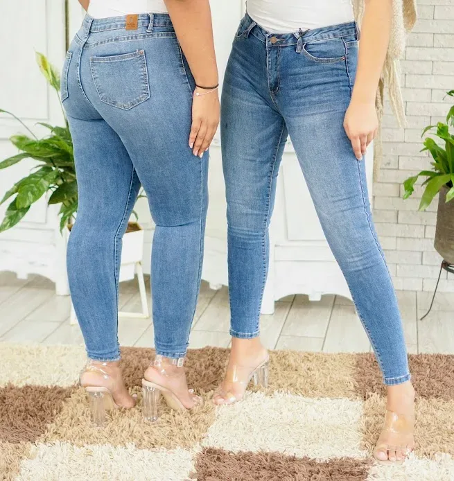 Jeans para dama Cambridge Polo Club 2752 color azul