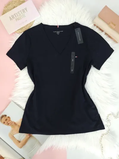 Camiseta Tommy Hilfiger para dama color azul oscuro