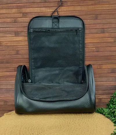 Estuche de viaje para caballero color negro