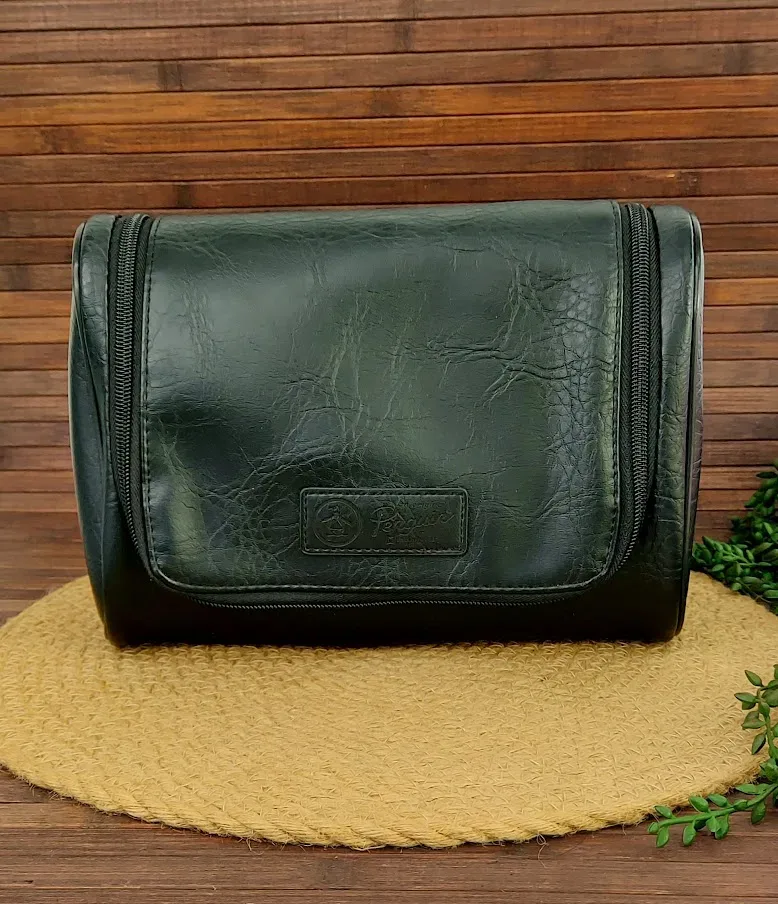 Estuche de viaje para caballero color negro