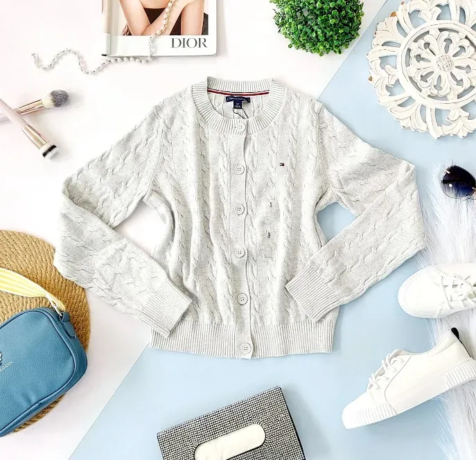 Sueter Tommy Hilfiger para Dama color gris