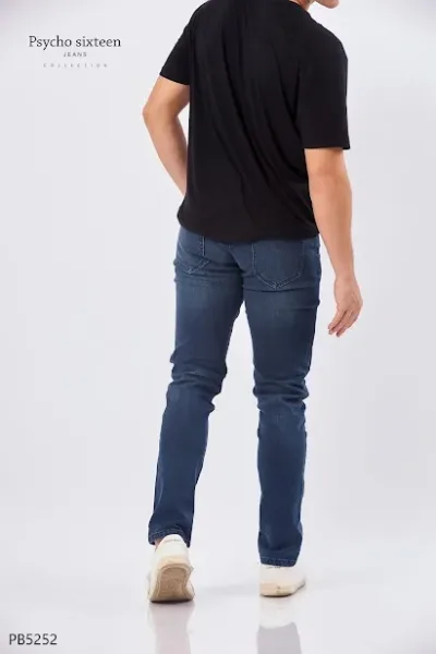 Jeans PSYCHO SIXTEEN para caballero Slim Fit PB5252 color azul