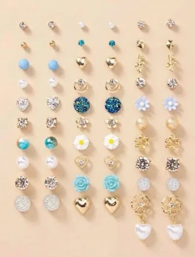 Sets de aretes multicolor