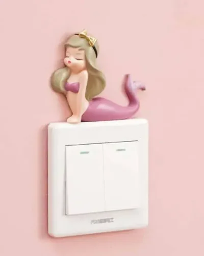 Decoración de sirena para encendedor
