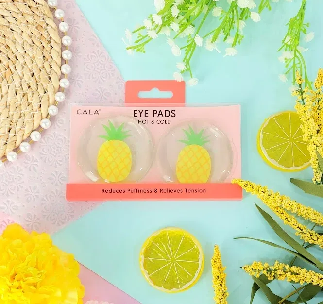 Almohadillas para los ojos diseño de piña