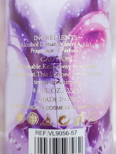 Splash para Dama Purple Ballon  aroma floral