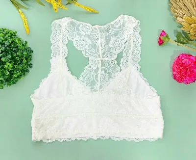 Bralette para dama color blanco hueso