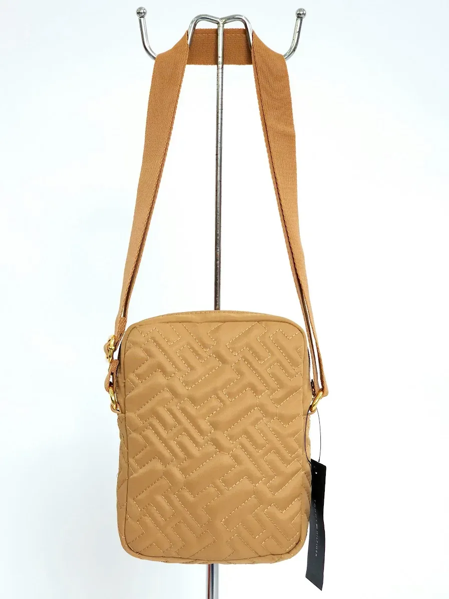 Bolso de hombro Tommy Hilfiger para dama color beige oscuro
