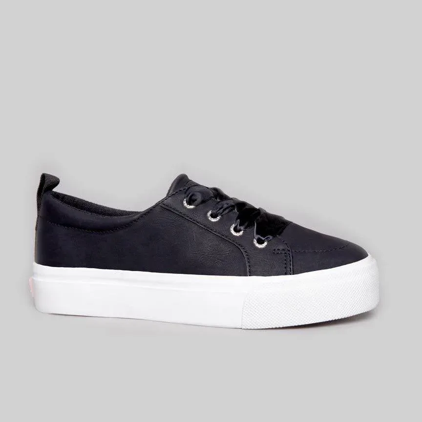 Tenis Coral para dama color negro PEYTON BLACK