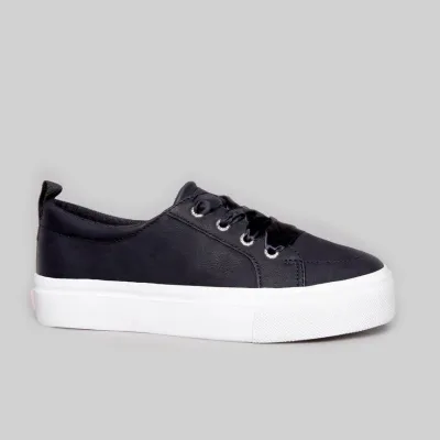 Tenis Coral para dama color negro PEYTON BLACK