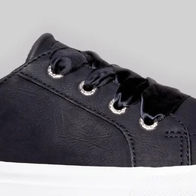 Tenis Coral para dama color negro PEYTON BLACK