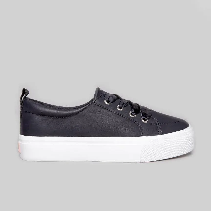 Tenis Coral para dama color negro PEYTON BLACK