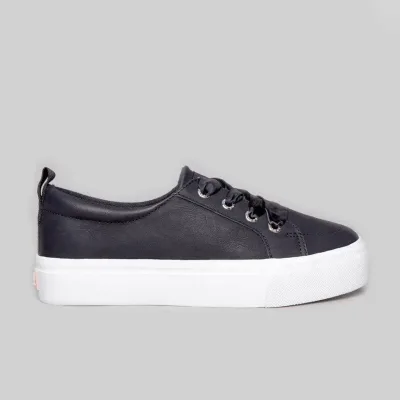 Tenis Coral para dama color negro PEYTON BLACK
