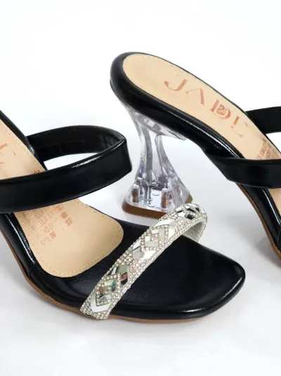 Tacones Colombianos para Dama JADE Negro AS2047