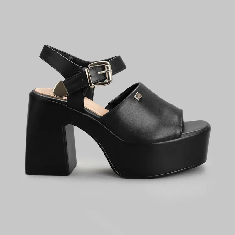 Sandalias Promise Porto Black  para dama