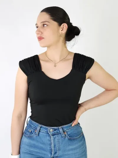 Blusa para dama color negro