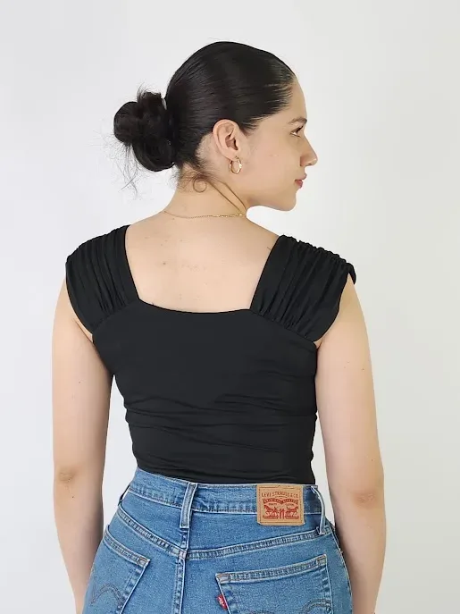 Blusa para dama color negro