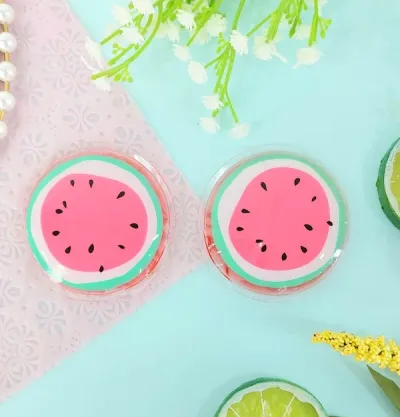 Almohadillas para los ojos diseño de sandia