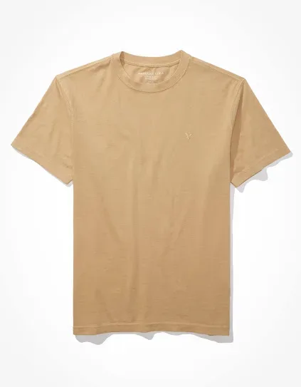 Camiseta American Eagle para caballero color café