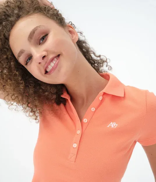 Camiseta Aeropostale para dama color coral