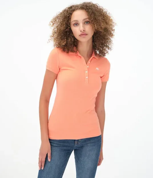 Camiseta Aeropostale para dama color coral