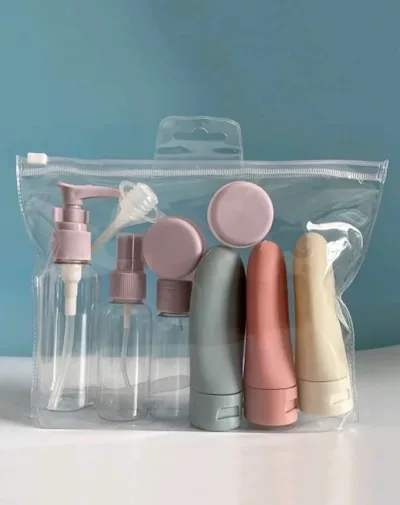 Set de botellas para viaje