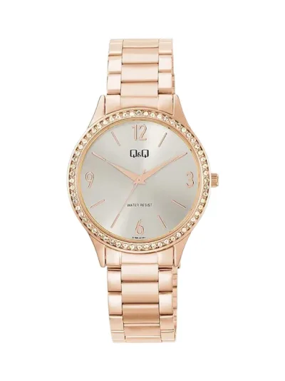 Reloj Q&Q para dama Q75B-007PY COLOR ORO ROSA