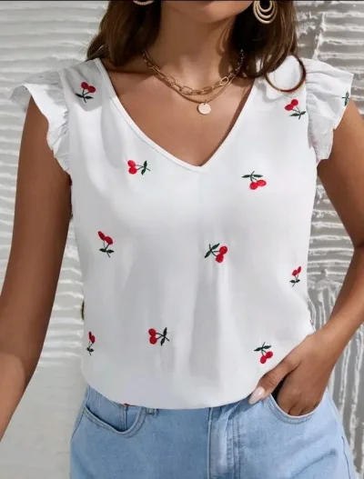 Blusa para dama color blanco