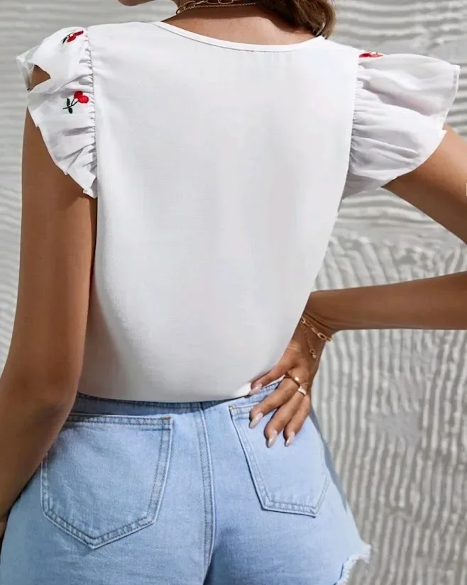 Blusa para dama color blanco