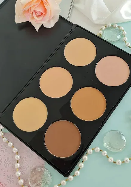 Paleta de polvos para contorno facial Dolce Bella VG-8770