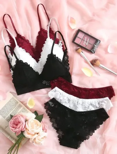 Sets de sujetadores y bragas para dama multicolor