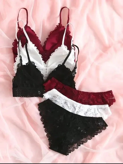Sets de sujetadores y bragas para dama multicolor
