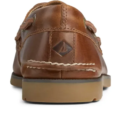 Zapatos Sperry para caballero color cafe Leeward 2 Eye Yacht Clu