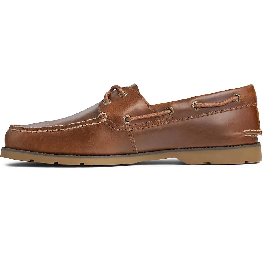 Zapatos Sperry para caballero color cafe Leeward 2 Eye Yacht Clu