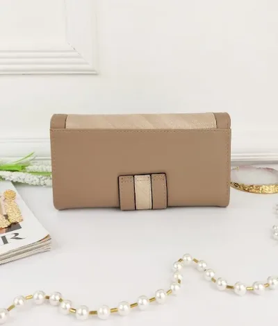 Cartera para dama color café