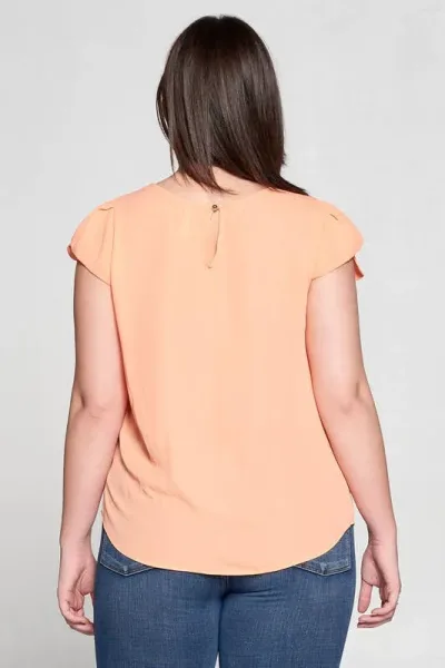 Blusa para dama color melocotón