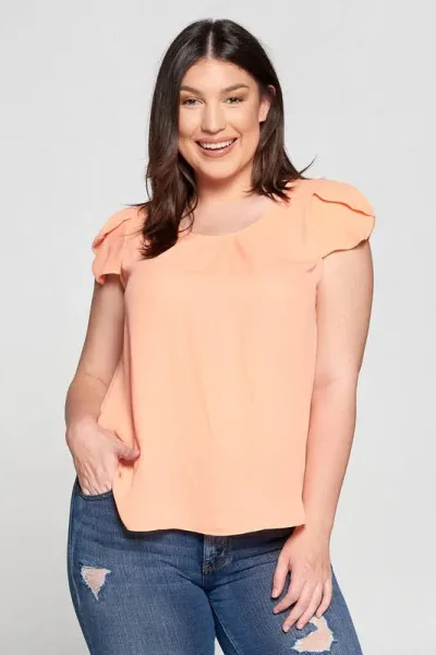 Blusa para dama color melocotón