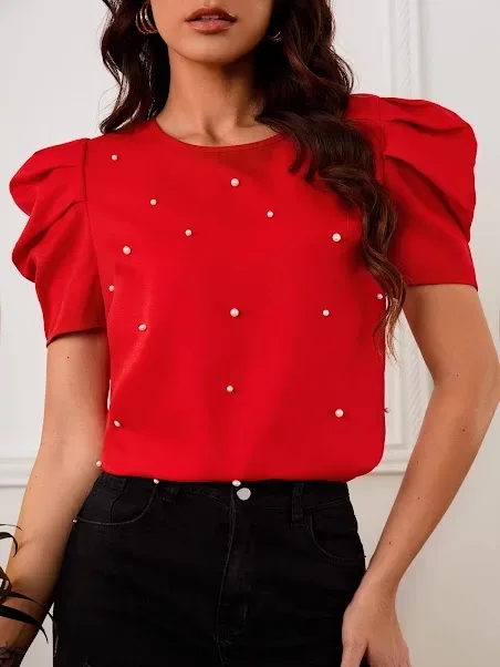 Blusa para dama color rojo