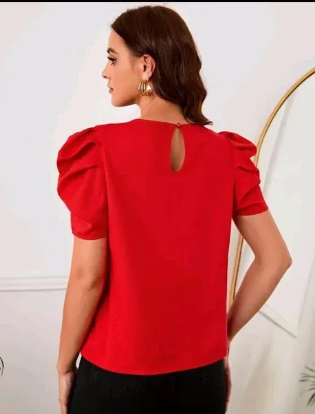 Blusa para dama color rojo